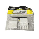 Regin REGE105 5 Way Plug Socket with Strain Relief