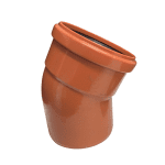 Funke 30 Deg Single Socket Bend Underground 110mm