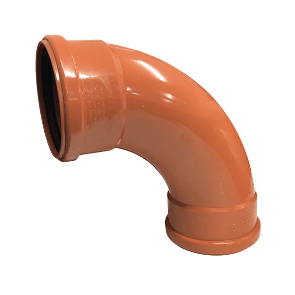 Funke 90 Deg Double Socket Bend Underground 110mm