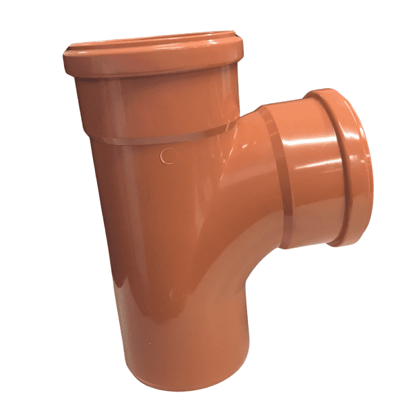 Funke 90 Deg Double Socket Junction Underground 110mm