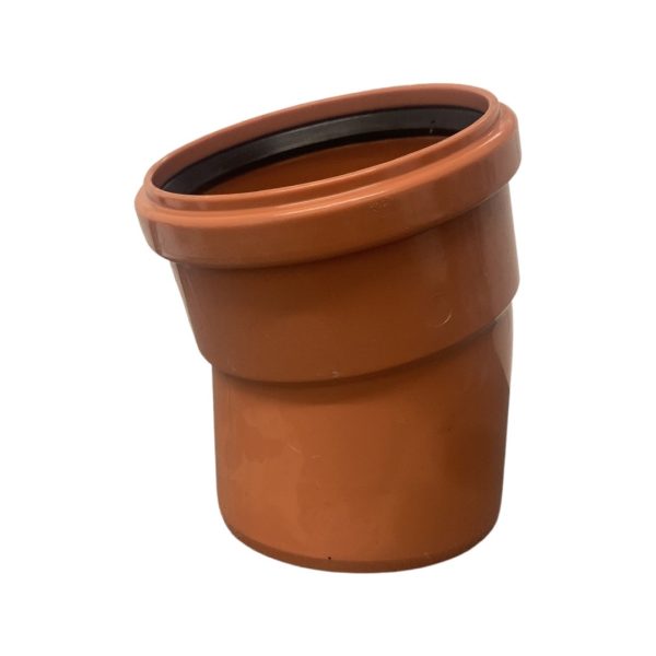 Funke 15 Deg Single Socket Bend Underground 110mm UG15SS