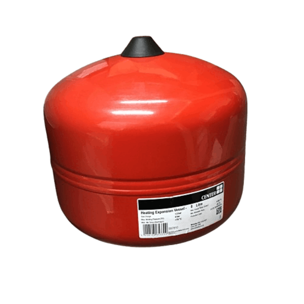 Centre 597810 Heating Expansion Vessel 8 Litre Centre 597810 Heating Expansion Vessel 8 Litre