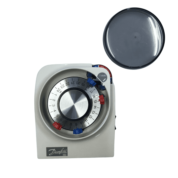 Danfoss 103 FRU Timeswitch 24hour Mechanical Mini-Programmer 087N655600