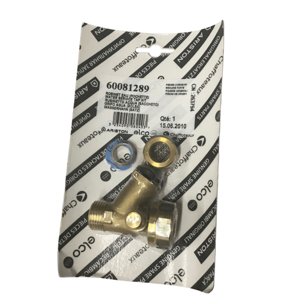 Chaffoteaux 60081289 Water Service Tap Kit