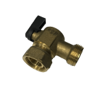 Chaffoteaux 61303534 Water Flow and Return Service Tap
