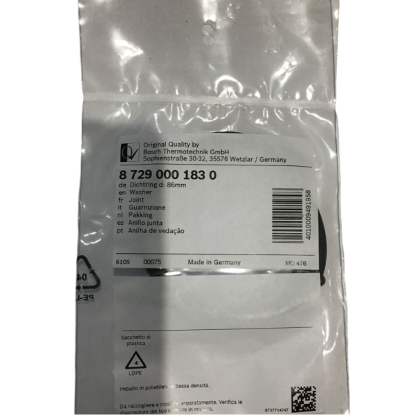 Worcester 87290001830 Washer