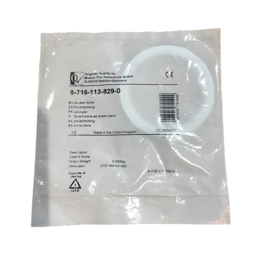 Worcester 87161138290 Gasket Sump Worcester 87161138290 Gasket Sump