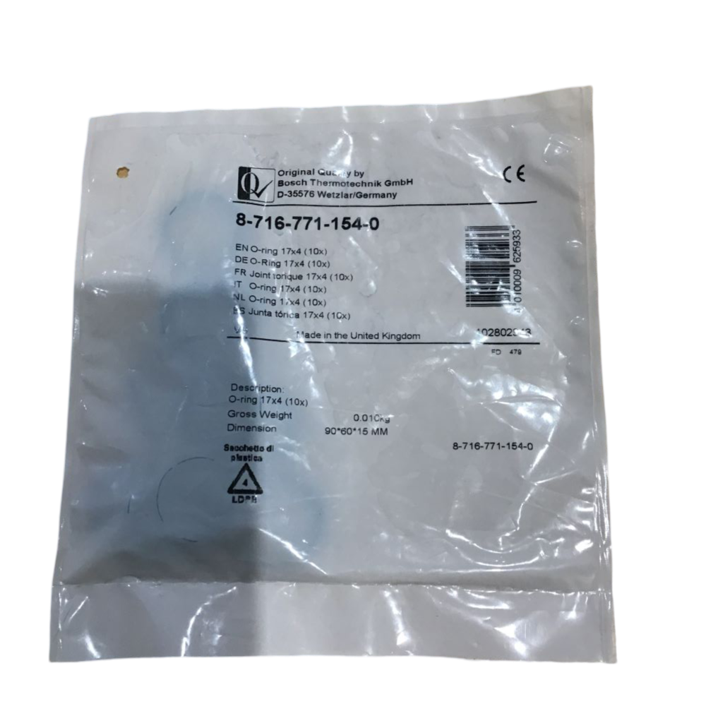 Worcester 87167711540 O-Ring 17 x 4 (10 pieces) Worcester 87167711540 O-Ring 17 x 4 (10 pieces)