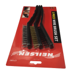 Neilsen CT1397 3 Piece Wire Brush Set