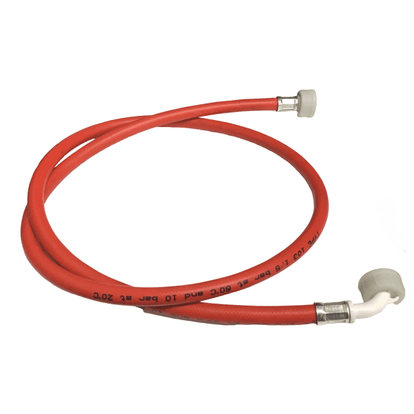 Washing Machine Hot Water Pipe Inlet-Red