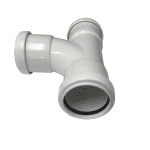 Push Fit 40mm Tee White