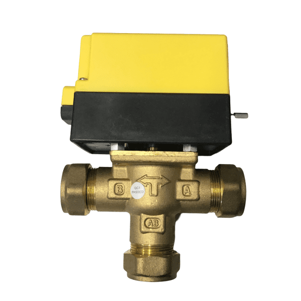 EPH Controls B322PF 22mm 3 Port Motorised Valve