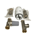 Danfoss 013G6003 RAS-C2 15mm Straight TRV & Lockshield