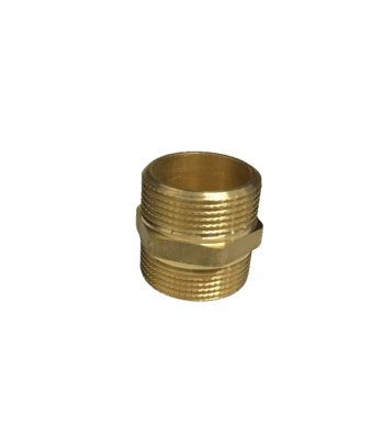 1 1/4″ Male to Male Brass Connector/Coupler