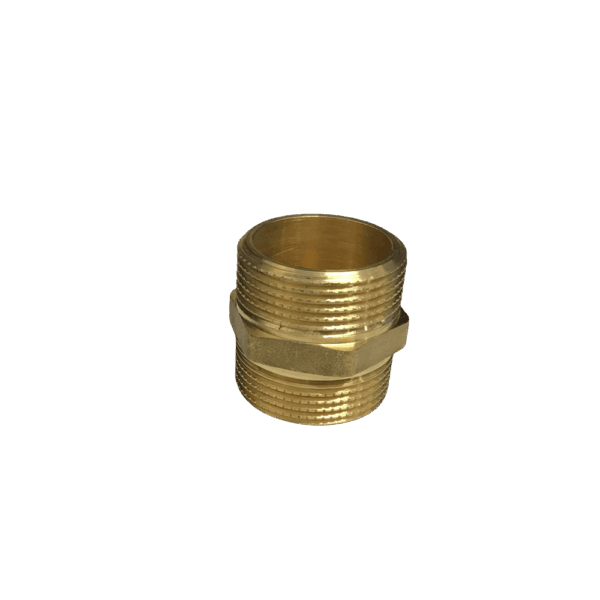 1 1/4″ Male to Male Brass Connector/Coupler